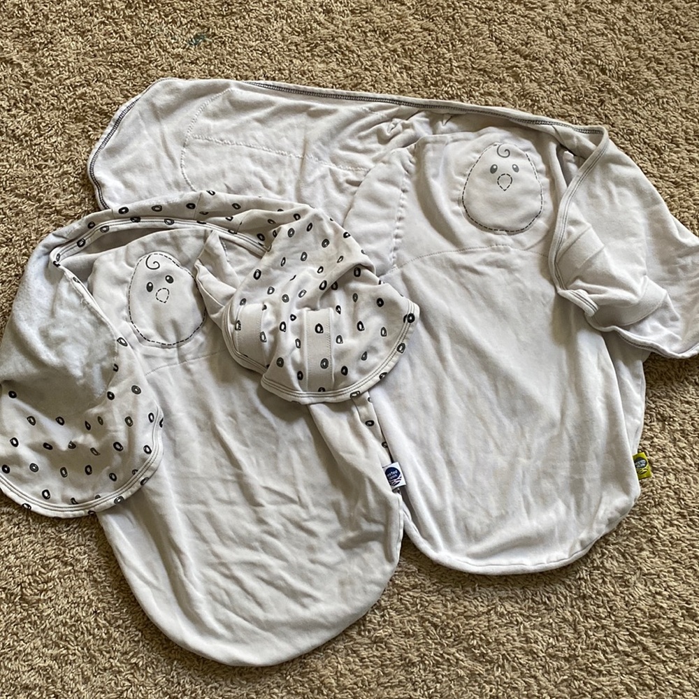 Nested bean swaddle X2